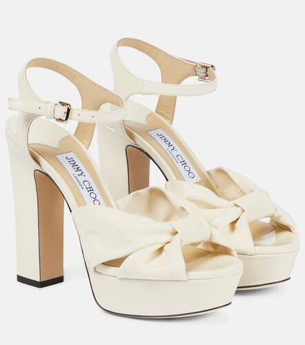 Sandales Heloise 120  plateau en cuir - Jimmy Choo - Modalova