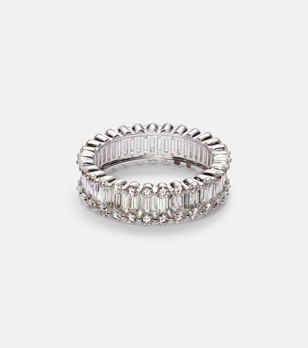 Kt white gold ring with diamonds - Bucherer Fine Jewellery - Modalova