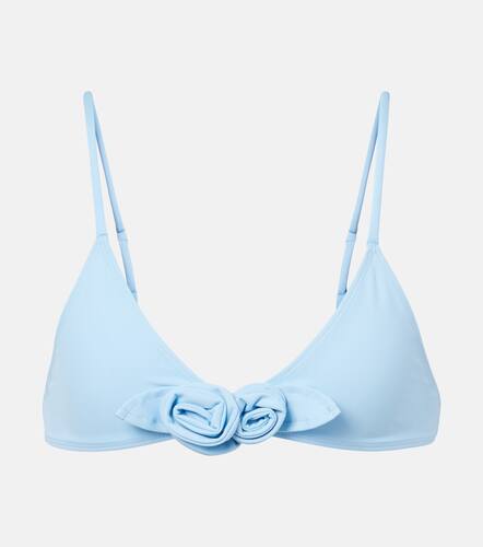 Floral-appliqu bikini top - Coperni - Modalova