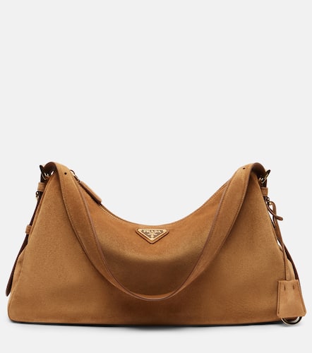 AimÃ©e Medium suede shoulder bag - Prada - Modalova