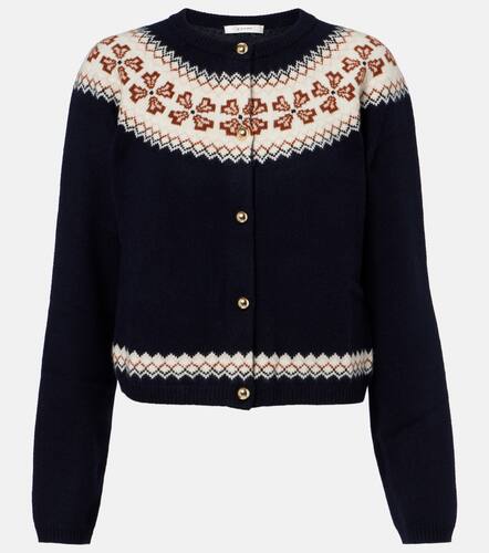 Cardigan  motif Fair Isle en cachemire - Frame - Modalova