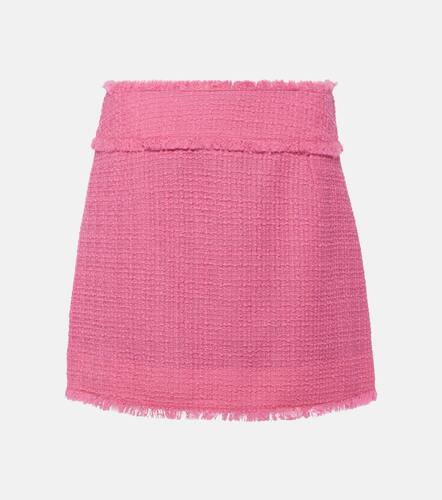 Wool-blend tweed miniskirt - Dolce&Gabbana - Modalova