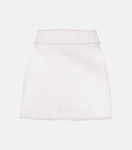 Cotton-blend tweed miniskirt - Dolce&Gabbana - Modalova