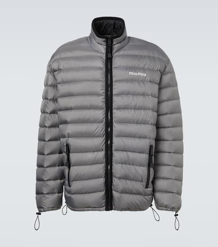 Miu Miu Paneled down jacket - Miu Miu - Modalova