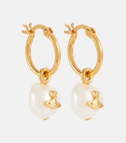 Azul silver hoop earrings - Vivienne Westwood - Modalova