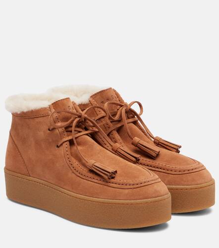 Bottines H681  plateforme en daim - Hogan - Modalova