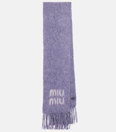 Miu Miu charpe  logo - Miu Miu - Modalova