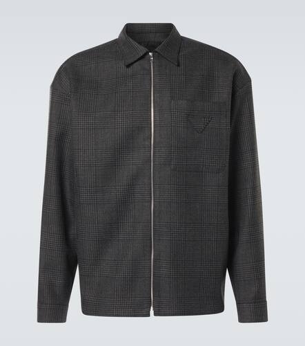 Prada Veste blouson en laine vierge - Prada - Modalova