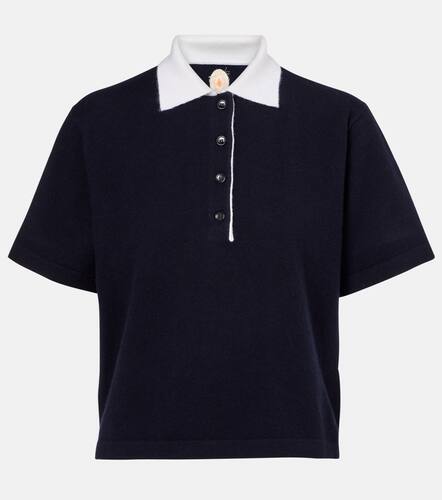 Cropped cashmere polo shirt - Jardin des Orangers - Modalova