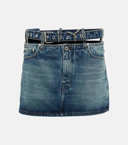 Y/Project Mini-jupe Y Belt en jean - Y/Project - Modalova