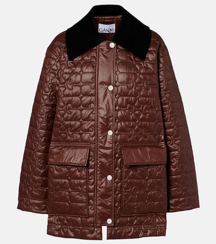 Ganni Technical quilted jacket - Ganni - Modalova