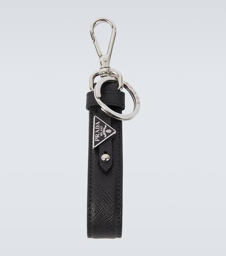 Porte-cls Saffiano en cuir  logo - Prada - Modalova