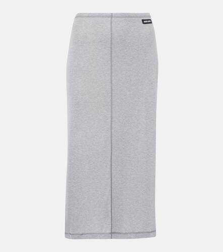 Miu Miu Silk midi skirt - Miu Miu - Modalova