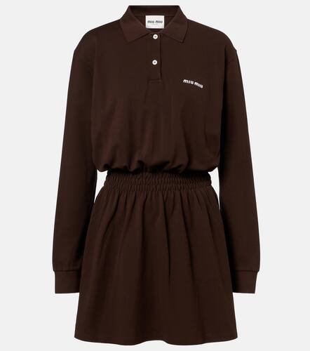 Miu Miu Cotton polo dress - Miu Miu - Modalova