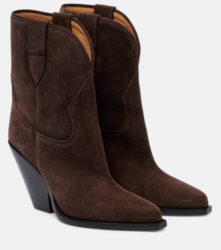 Bottines Leyane en daim - Isabel Marant - Modalova