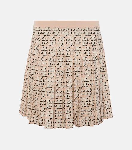 Monogram pleated miniskirt - Tory Burch - Modalova