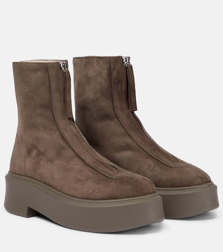 Bottines Zipped Boot 1 en daim - The Row - Modalova
