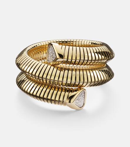 Trisola Triple 18kt bangle with diamonds - Marina B - Modalova