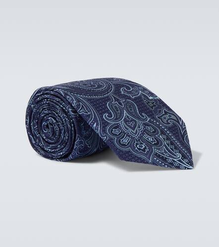 Corbata de jacquard de seda con paisley - Etro - Modalova