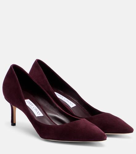 Escarpins Romy 60 en daim - Jimmy Choo - Modalova