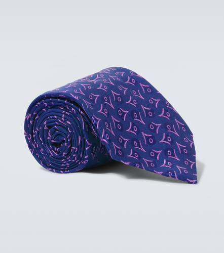 Charvet Corbata de seda bordada - Charvet - Modalova