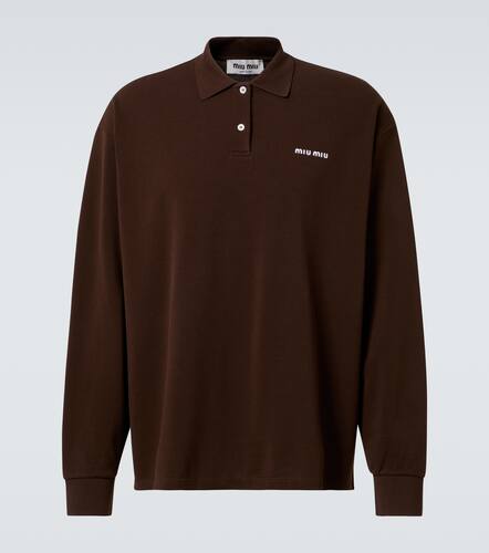 Miu Miu Cotton piquÃ© polo shirt - Miu Miu - Modalova