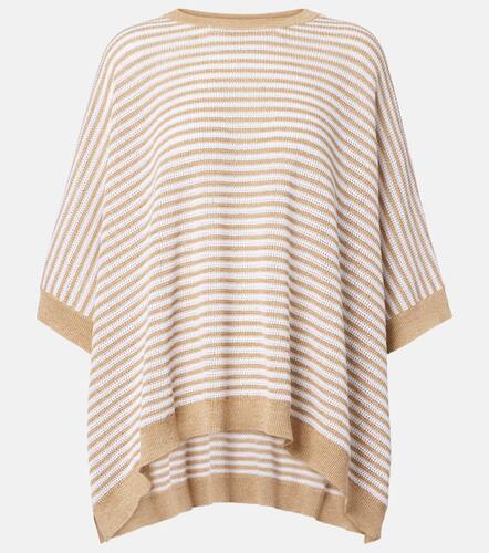 Knitted striped top - Brunello Cucinelli - Modalova
