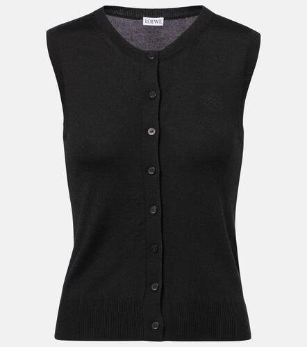 Loewe Anagram cashmere and silk top - Loewe - Modalova
