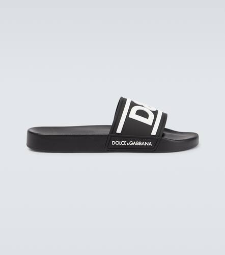 Dolce&Gabbana Logo rubber slides - Dolce&Gabbana - Modalova