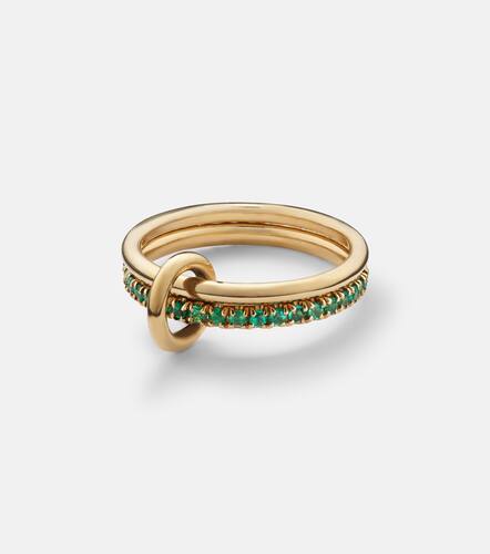 Marigold 18kt yellow gold ring with emeralds - Spinelli Kilcollin - Modalova