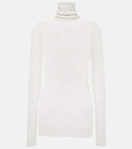 Top con cuello alto de croché - Toteme - Modalova