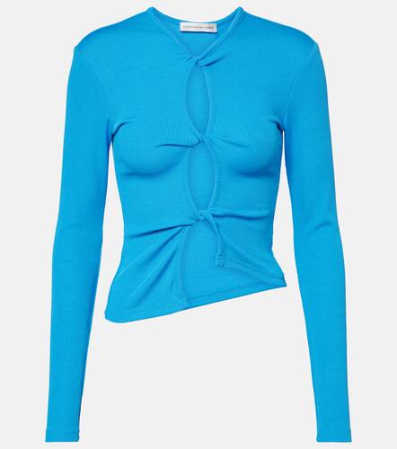 Twisted cutout top - Christopher Esber - Modalova
