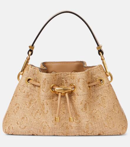 Bon Bon Small raffia bucket bag - Jimmy Choo - Modalova
