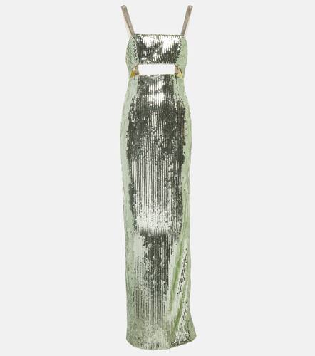Rebecca sequin-embellished gown - Galvan - Modalova