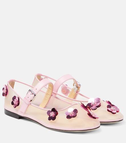 Ballerines en rsille  ornements - Mach & Mach - Modalova