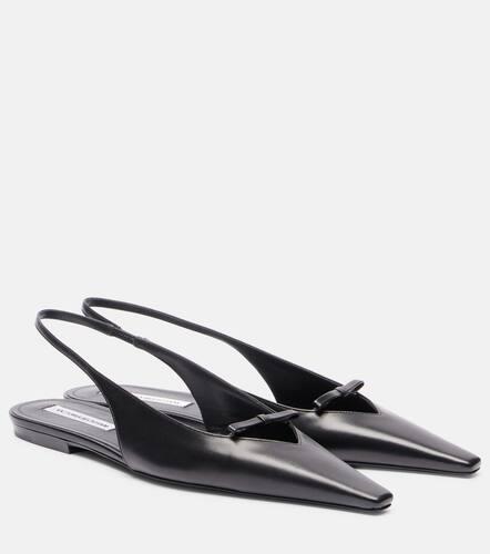 Leather slingback flats - Victoria Beckham - Modalova