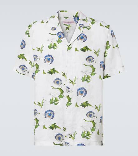 Chemise Maitan en lin  fleurs - Orlebar Brown - Modalova
