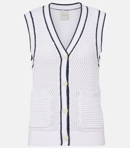 Leilani open-knit cotton-blend top - Varley - Modalova