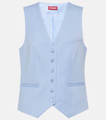 Staud Gilet Brett in misto cotone - Staud - Modalova