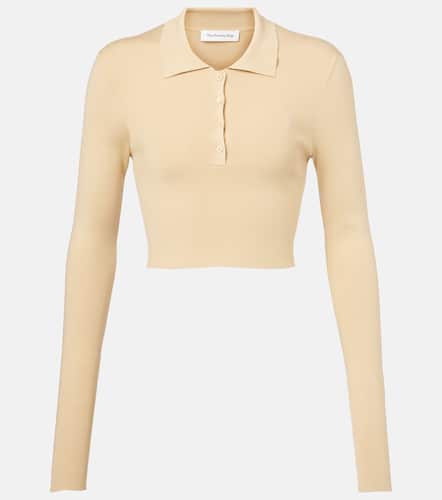 Giselle cropped polo sweater - The Frankie Shop - Modalova