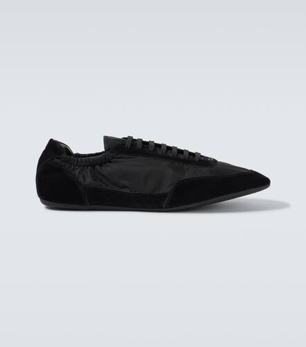 Collapse Re-Nylon and suede sneakers - Prada - Modalova