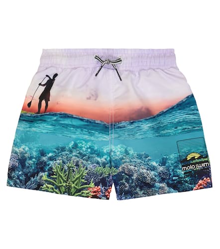 Molo Niko printed swim shorts - Molo - Modalova