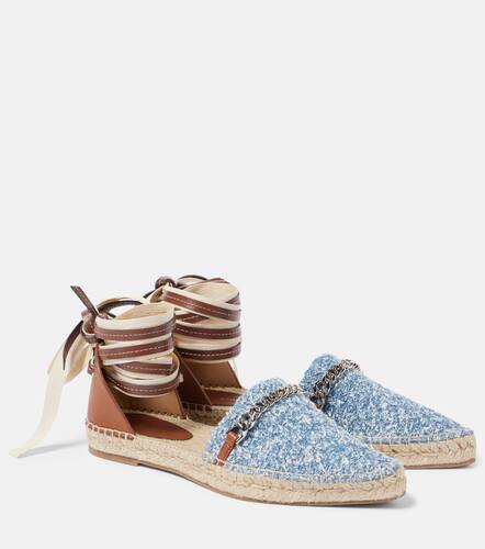 Gaia denim boucle espadrilles - Stella McCartney - Modalova