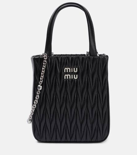 Miu Miu Sac en cuir matelass - Miu Miu - Modalova