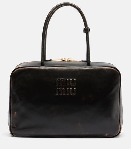 Miu Miu Sac Beau en cuir  logo - Miu Miu - Modalova