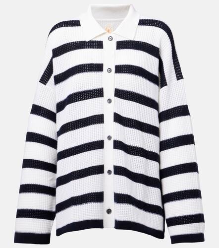 Striped cashmere cardigan - Jardin des Orangers - Modalova