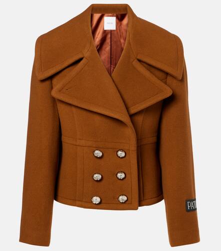 Patou Cropped wool-blend jacket - Patou - Modalova