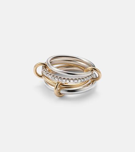 Nimbus 18kt and sterling silver ring with diamonds - Spinelli Kilcollin - Modalova