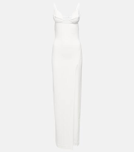 Bridal cutout crÃªpe gown - Nensi Dojaka - Modalova
