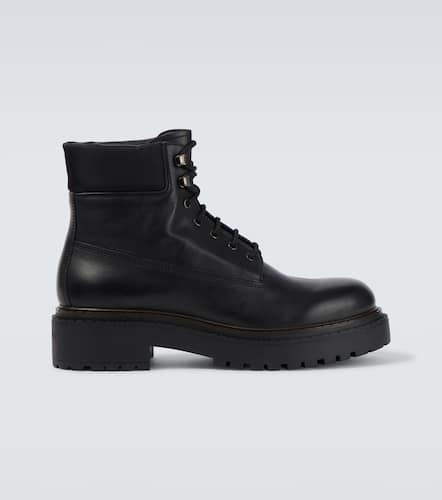Prada Bottines en cuir et Re-Nylon - Prada - Modalova